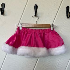 COPY NWT Victoria’s Secret Pink Santa Skirt rare vintage sexy lingerie vintage